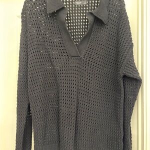 Women’s Simply Vera Wang Black Sweater